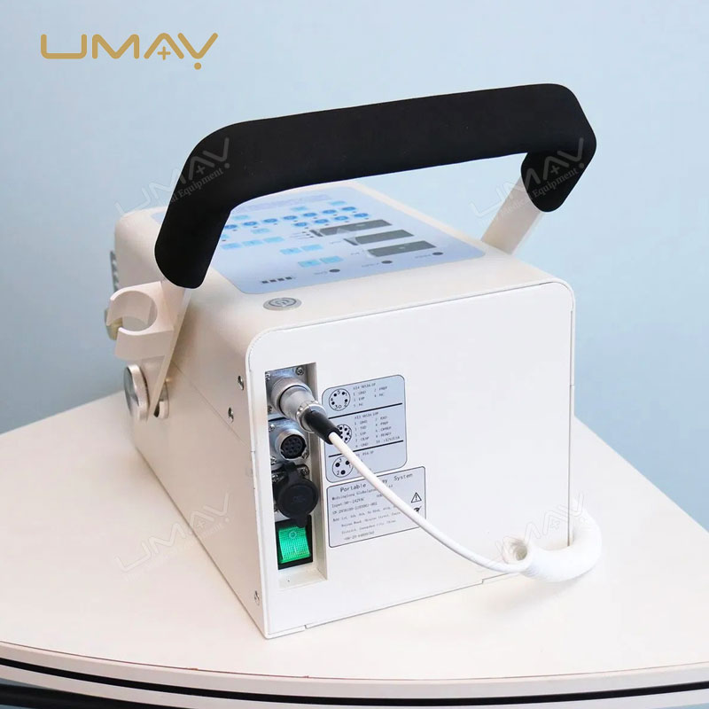 2.8kW Portable Digital X-ray Machine with Built-in Battery for Enhanced Mobility