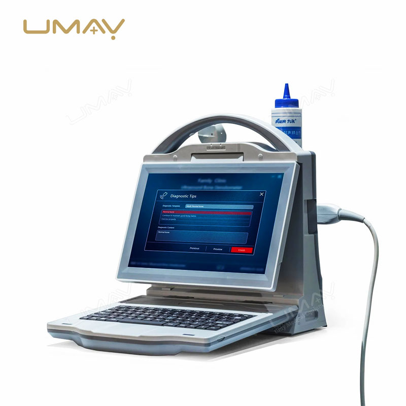 High-Efficiency Portable Automatic Ultrasound Bone Densitometer