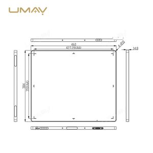 High-quality 14x17 a-Si Flat Panel Detector UMY-XM-FP05-1