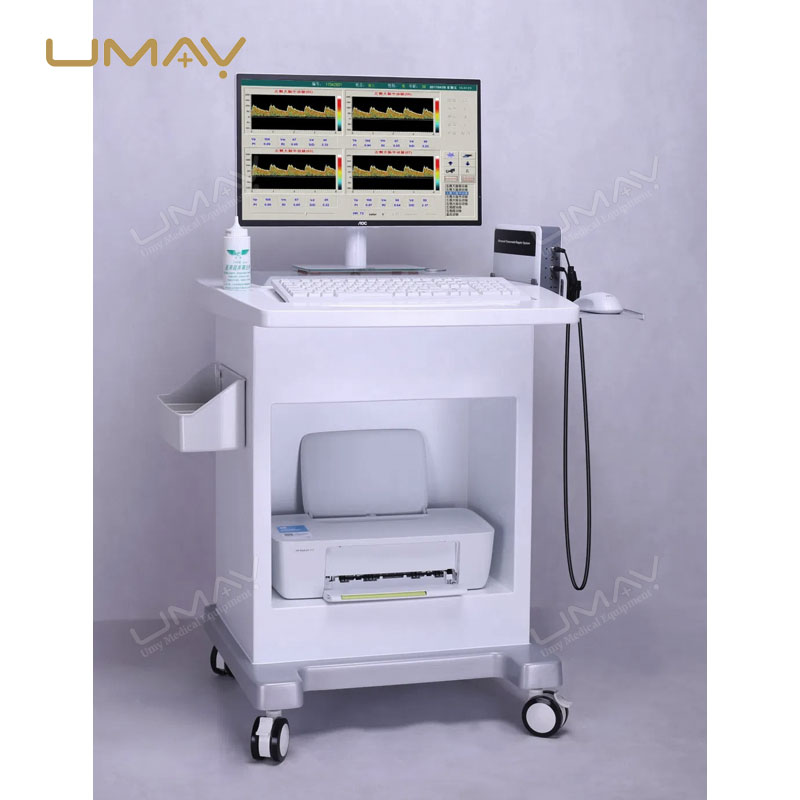 Single-Channel Transcranial Doppler Ultrasound System with 1-4 Probes for Blood Flow Velocity Measurement