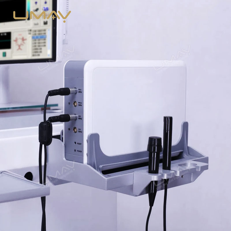 Single-Channel Transcranial Doppler Ultrasound System with 1-4 Probes for Blood Flow Velocity Measurement