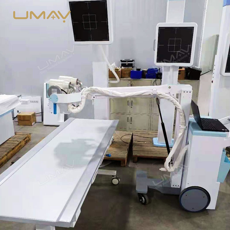 High Frequency Mobile X-ray Machine 20 Kw with Screening System UMY-XM-MO02