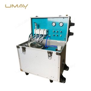 Compact Portable Dental Unit with Integrated Compressor and Chair-2