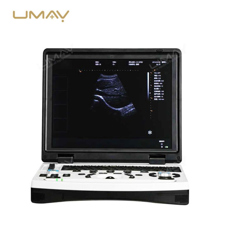 Portable 12.1-Inch LED Black and White Ultrasound Machine with Multiple Imaging Modes