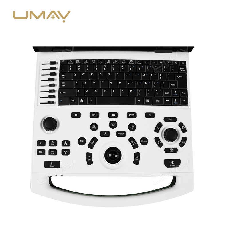 Portable 12.1-Inch LED Black and White Ultrasound Machine with Multiple Imaging Modes