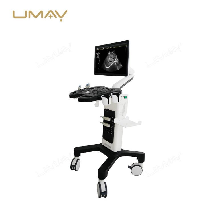 Trolley Color Doppler Ultrasound Machine with 21.5-Inch Medical-Grade High-Definition LCD Display