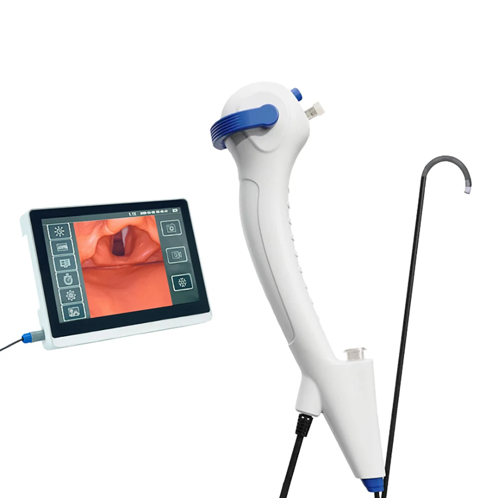 Portable Touch Screen Endoscope with Disposable Flexible Bronchoscope and Ureteroscope Compatibility