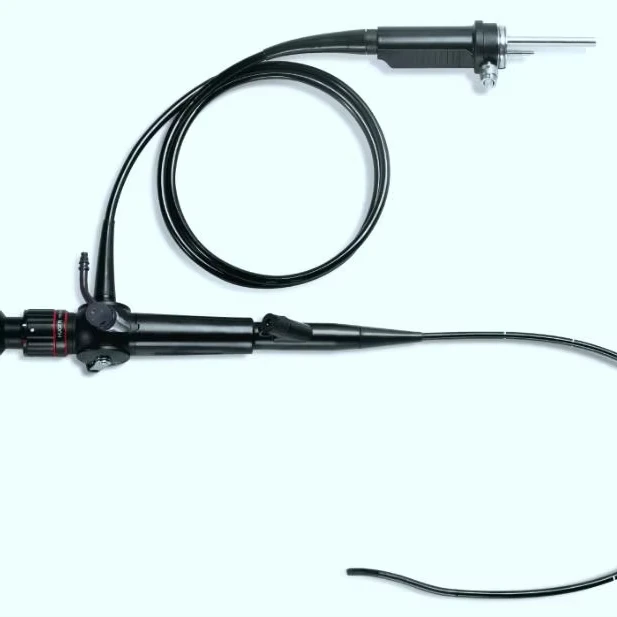 Portable Fiber Bronchoscope Video Endoscope System for Human Use