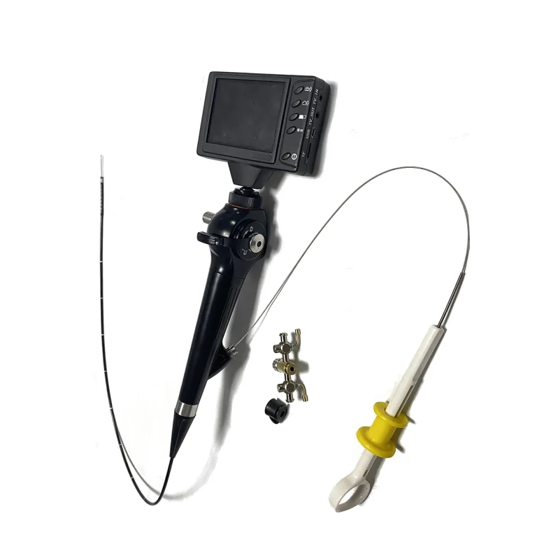 Portable Multi-Function Flexible Bronchoscope with 3.5 Inch LCD Screen