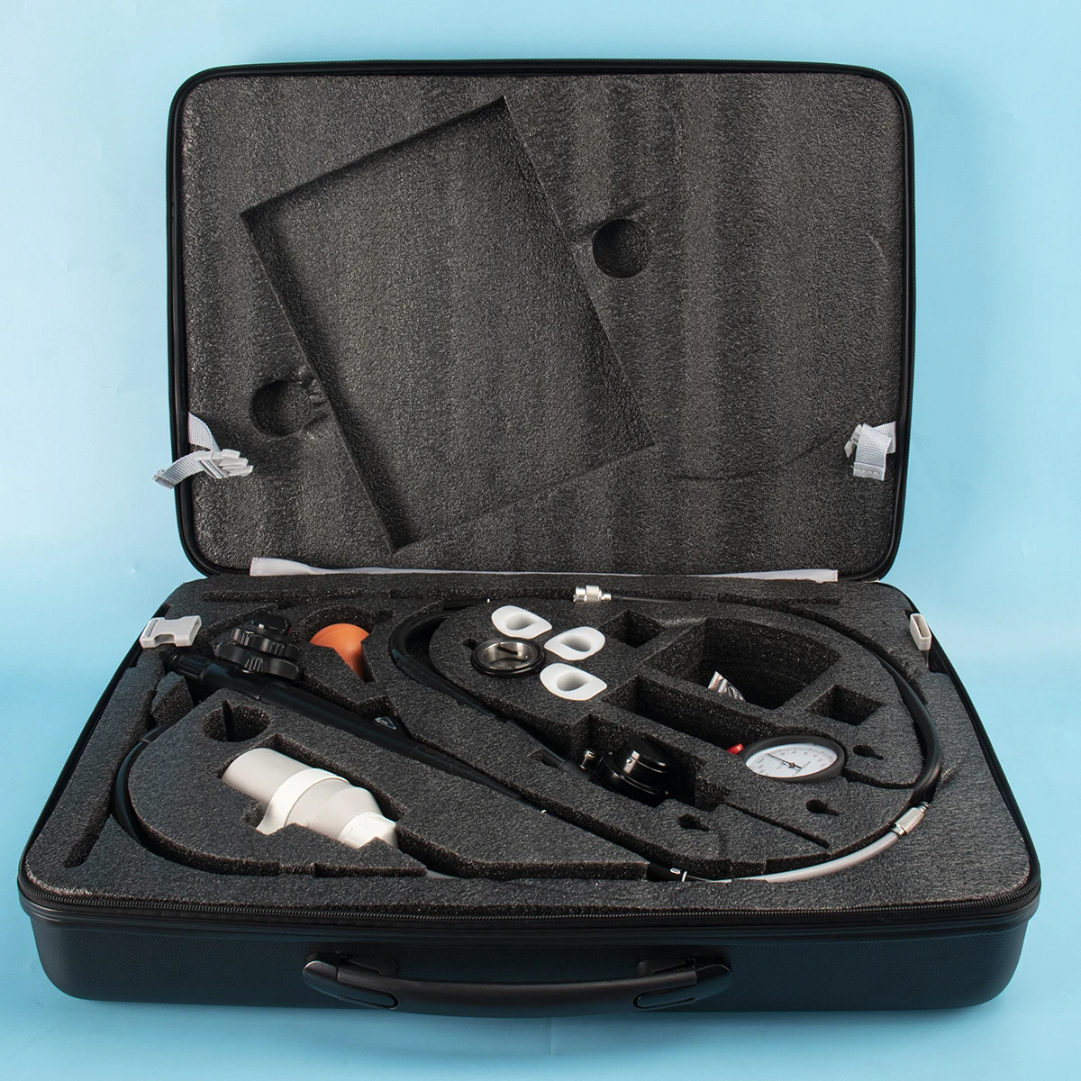 Versatile Portable USB Flexible Fiber Bronchoscope for Human and Veterinary Applications