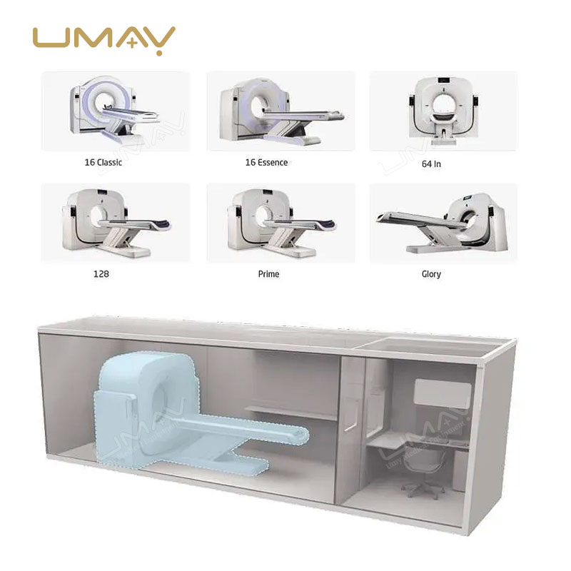 Mobile CT Scan for Cabin Container Hospital as Advanced Imaging Solution