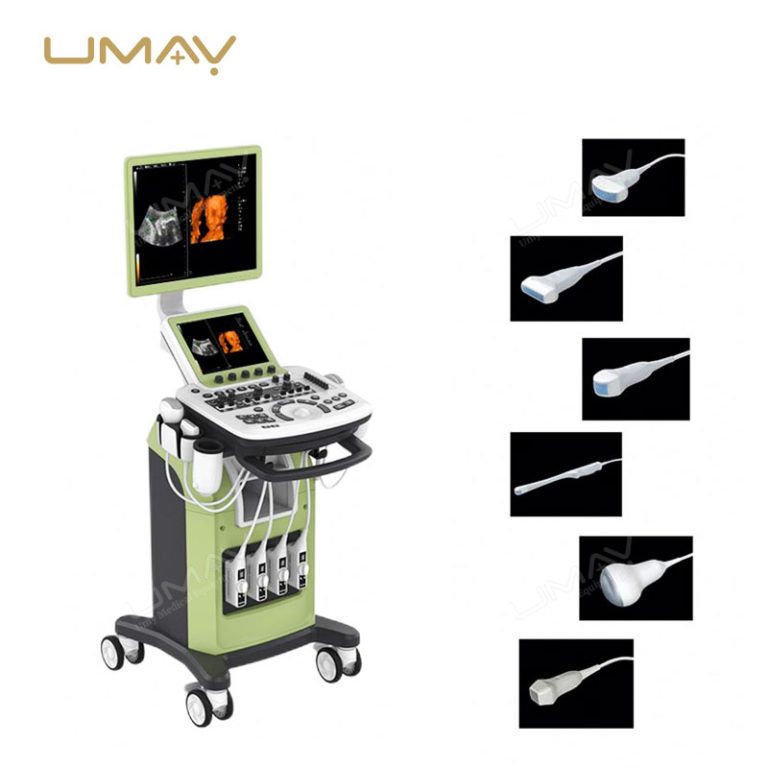 Trolley 3D and 4D Color Doppler Ultrasound Machine for Fine-Detail Imaging-8