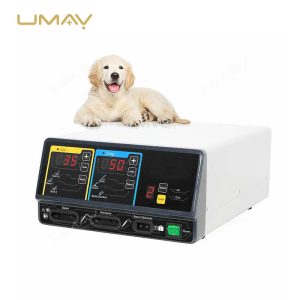 Veterinary Electrosurgical Unit with Bipolar Ultrasonic Scalpel Handpiece-2