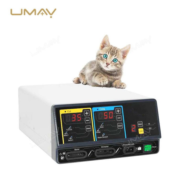 Veterinary Electrosurgical Unit with Bipolar Ultrasonic Scalpel Handpiece-3