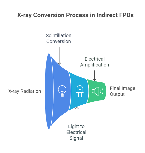 X-ray Conversion Process in Indirect FPDs - Umy Medical Equipment