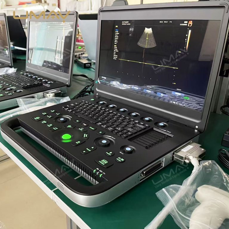 Ultra-thin B W ultrasound machine with real-time spatial compound imaging-8